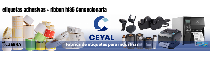 etiquetas adhesivas   ribbon hl35 Concecionaria