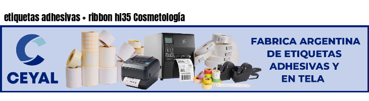 etiquetas adhesivas   ribbon hl35 Cosmetología