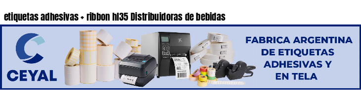etiquetas adhesivas   ribbon hl35 Distribuidoras de bebidas
