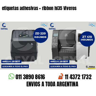 etiquetas adhesivas   ribbon hl35 Viveros