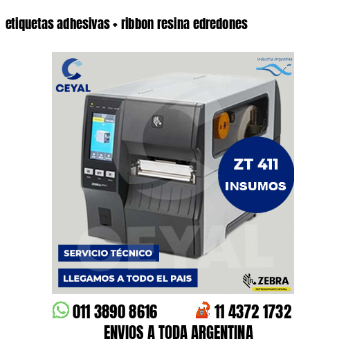 etiquetas adhesivas   ribbon resina edredones
