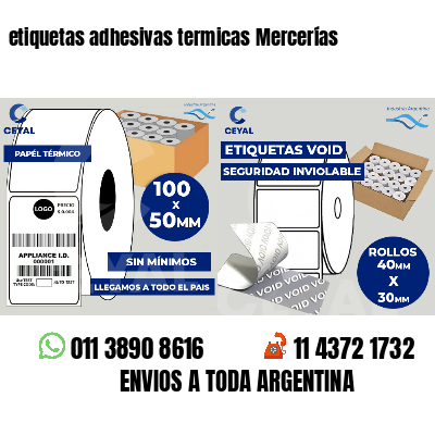 etiquetas adhesivas termicas Mercerías
