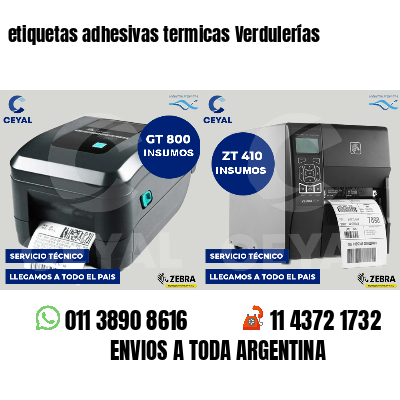 etiquetas adhesivas termicas Verdulerías