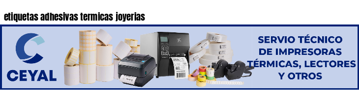 etiquetas adhesivas termicas joyerias