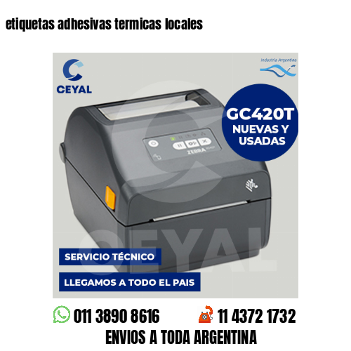 etiquetas adhesivas termicas locales