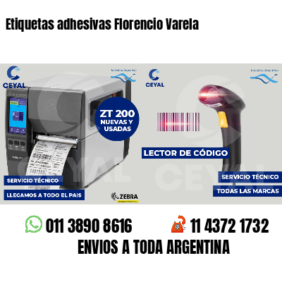 Etiquetas adhesivas Florencio Varela