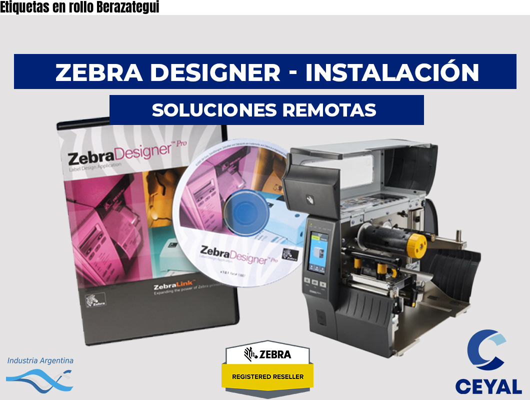 Etiquetas en rollo Berazategui