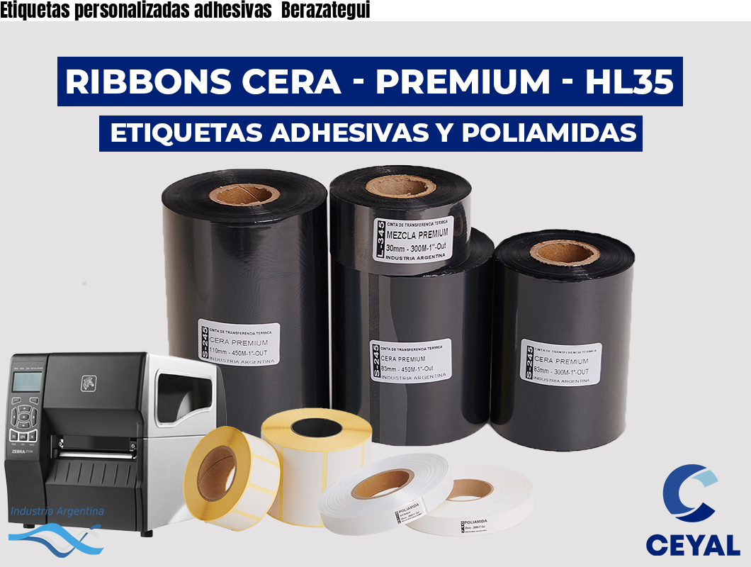 Etiquetas personalizadas adhesivas  Berazategui