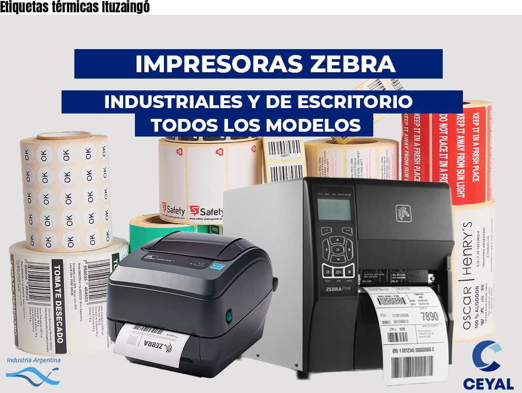 Etiquetas térmicas Ituzaingó