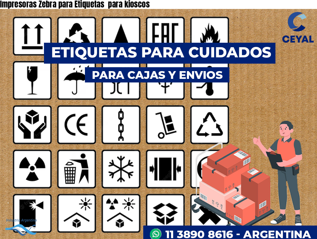 Impresoras Zebra para Etiquetas  para kioscos