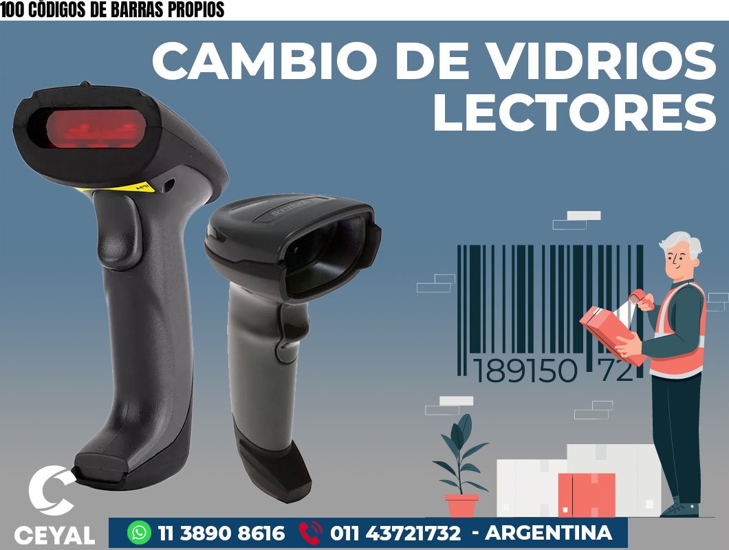 100 CÓDIGOS DE BARRAS PROPIOS
