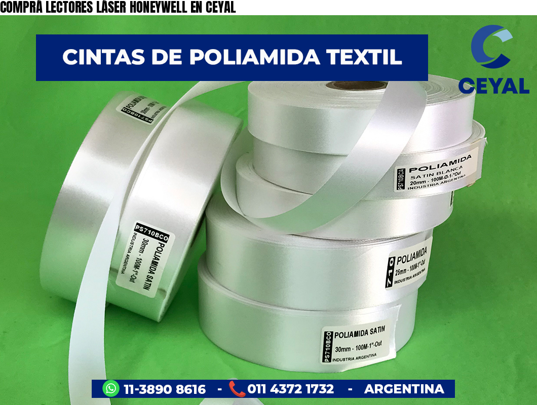 COMPRÁ LECTORES LÁSER HONEYWELL EN CEYAL