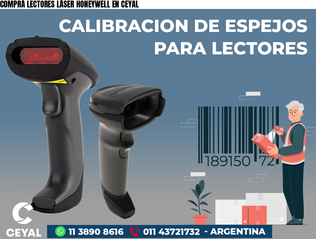 COMPRÁ LECTORES LÁSER HONEYWELL EN CEYAL