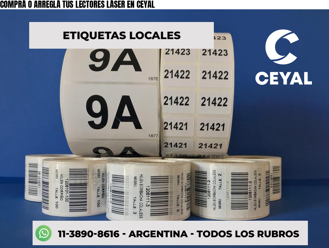 COMPRÁ O ARREGLÁ TUS LECTORES LÁSER EN CEYAL