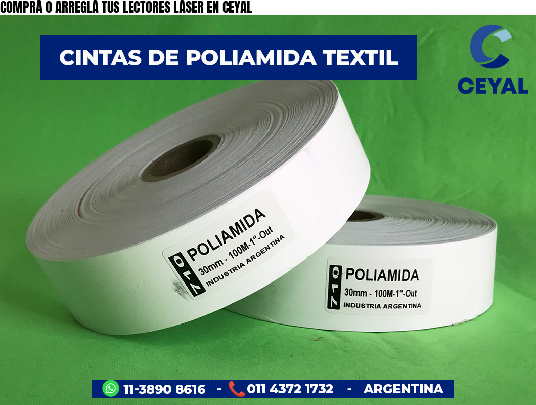 COMPRÁ O ARREGLÁ TUS LECTORES LÁSER EN CEYAL