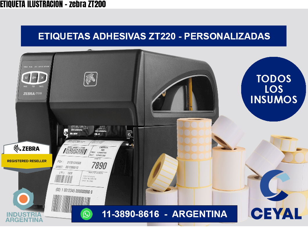 ETIQUETA ILUSTRACION – zebra ZT200