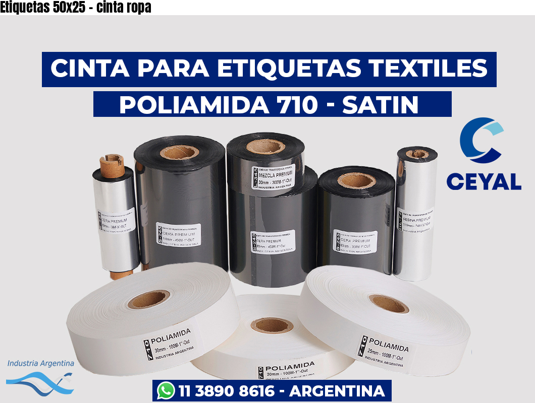Etiquetas 50×25 – cinta ropa