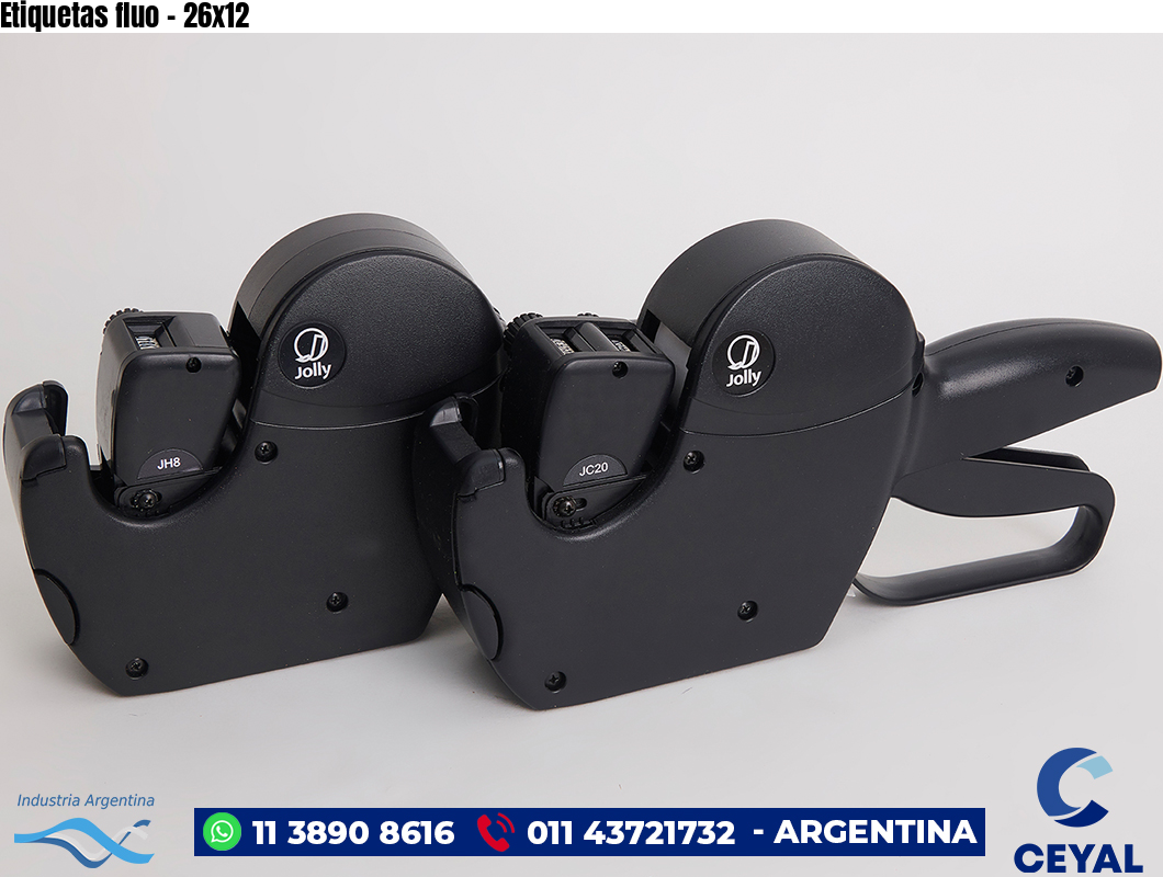 Etiquetas fluo – 26×12
