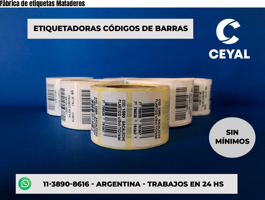 Fábrica de etiquetas Mataderos
