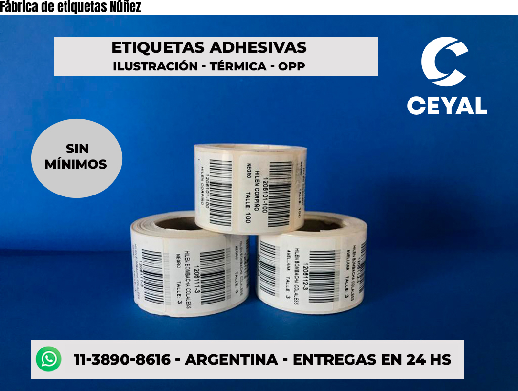 Fábrica de etiquetas Núñez