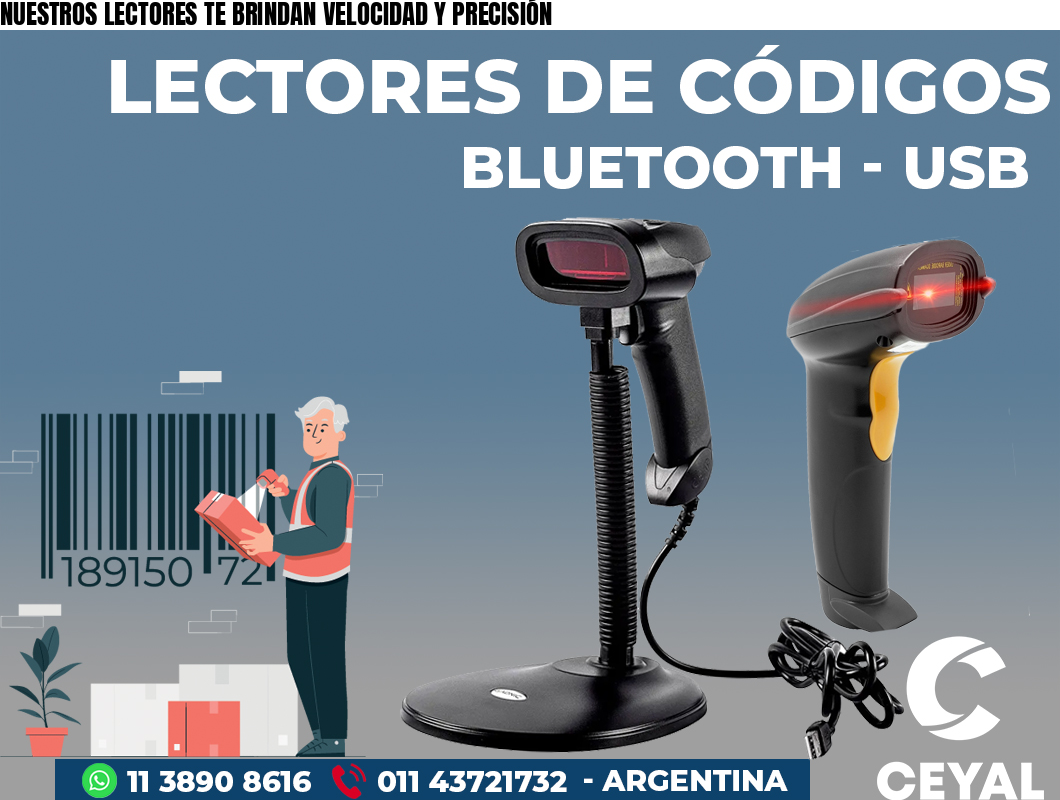NUESTROS LECTORES TE BRINDAN VELOCIDAD Y PRECISIÓN
