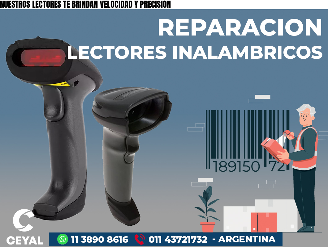 NUESTROS LECTORES TE BRINDAN VELOCIDAD Y PRECISIÓN