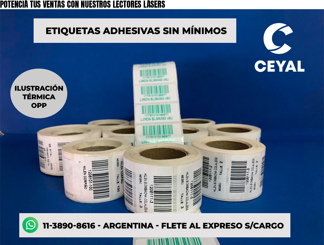 POTENCIÁ TUS VENTAS CON NUESTROS LECTORES LÁSERS