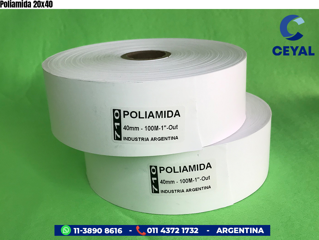Poliamida 20x40