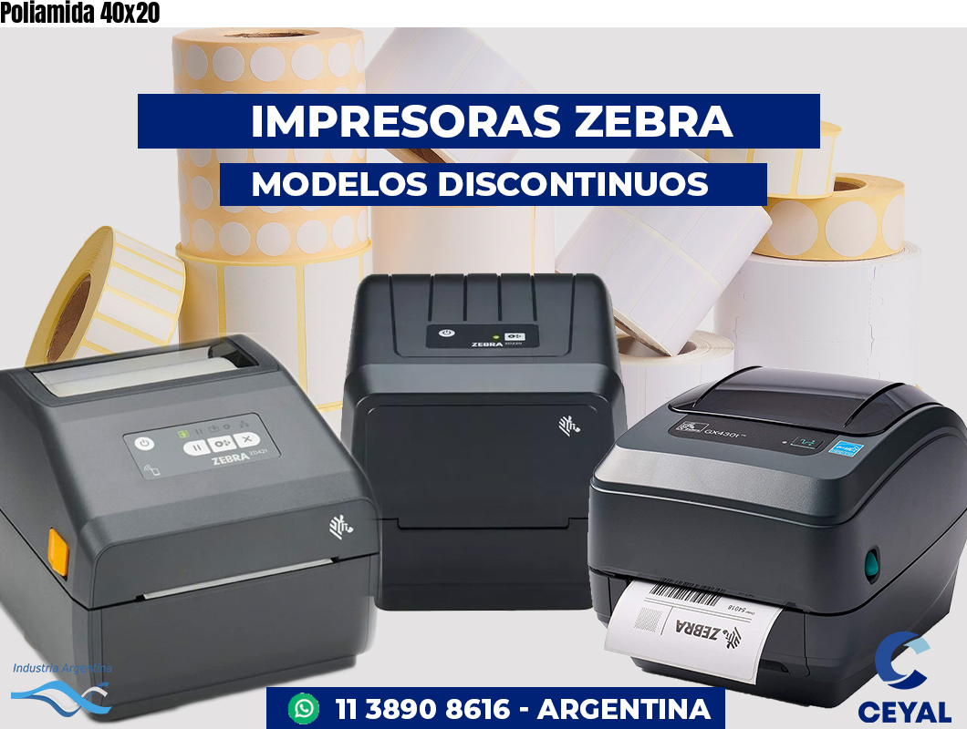 Poliamida 40x20