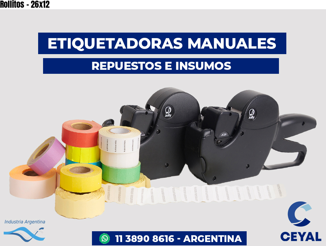 Rollitos - 26x12
