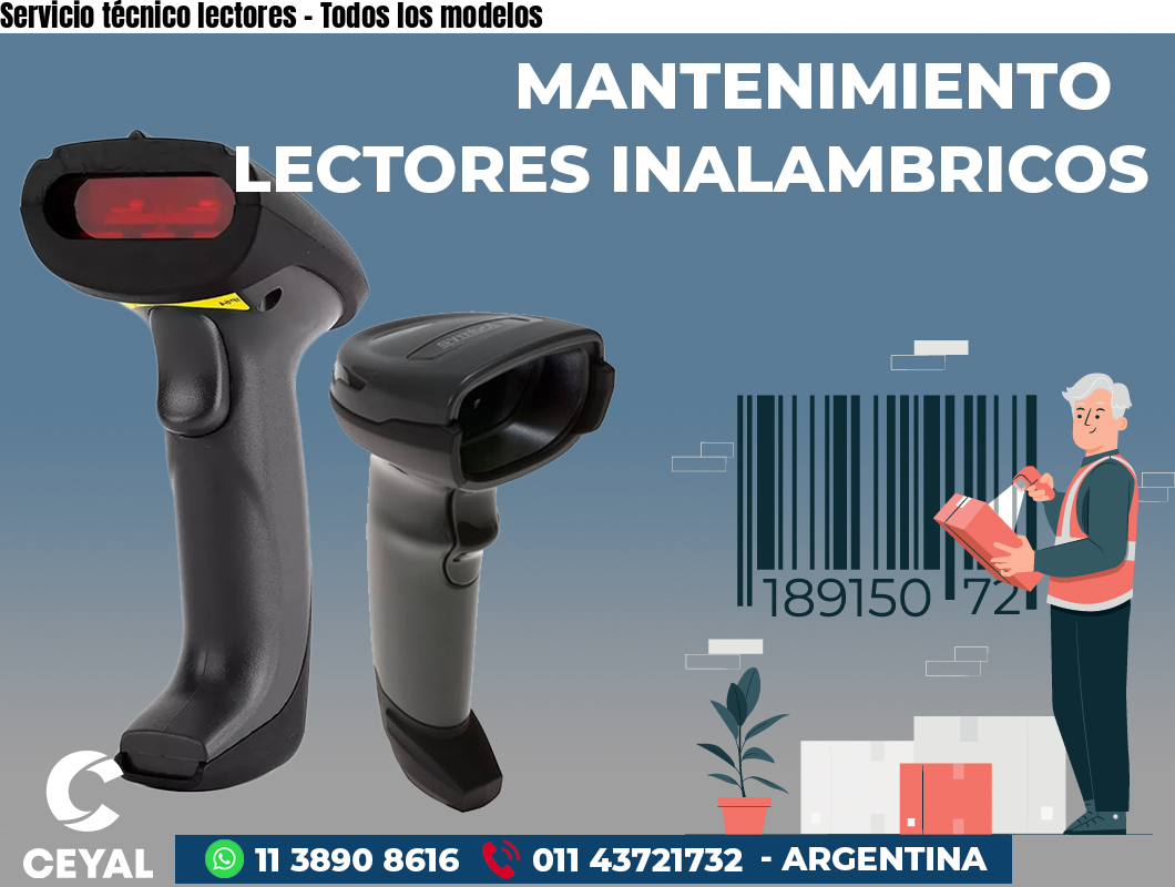 Servicio técnico lectores – Todos los modelos
