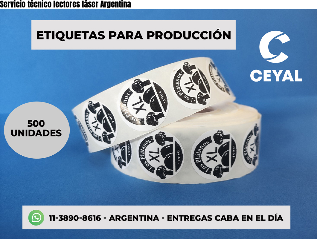 Servicio técnico lectores láser Argentina