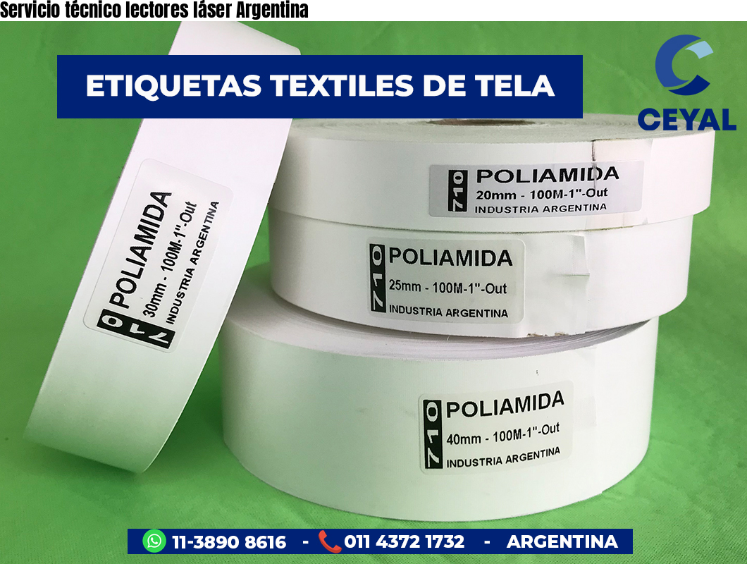 Servicio técnico lectores láser Argentina