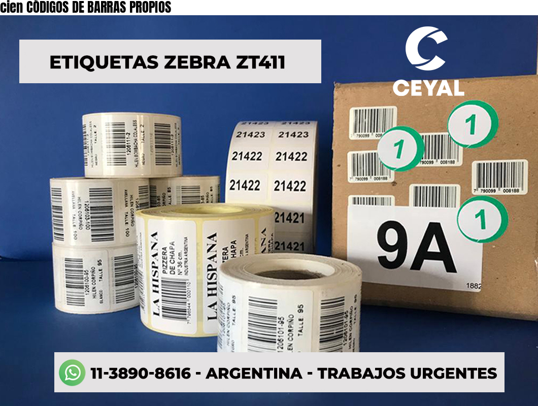 cien CÓDIGOS DE BARRAS PROPIOS
