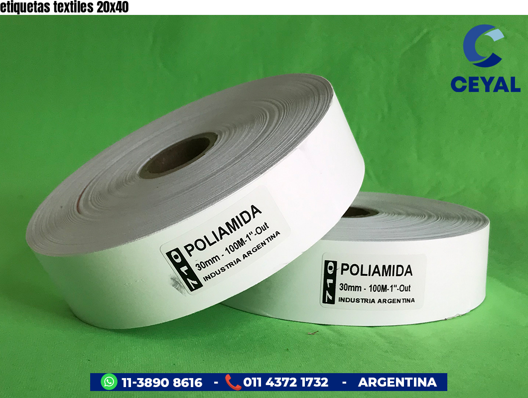 etiquetas textiles 20x40