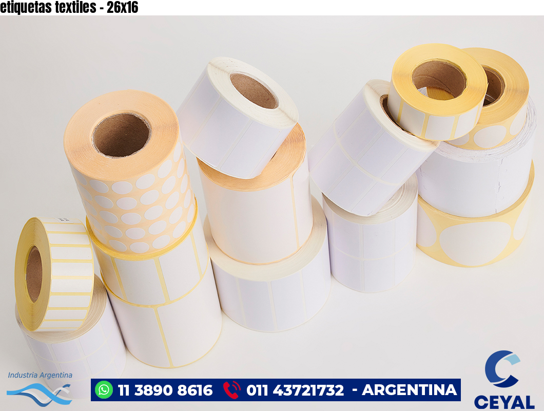 etiquetas textiles - 26x16