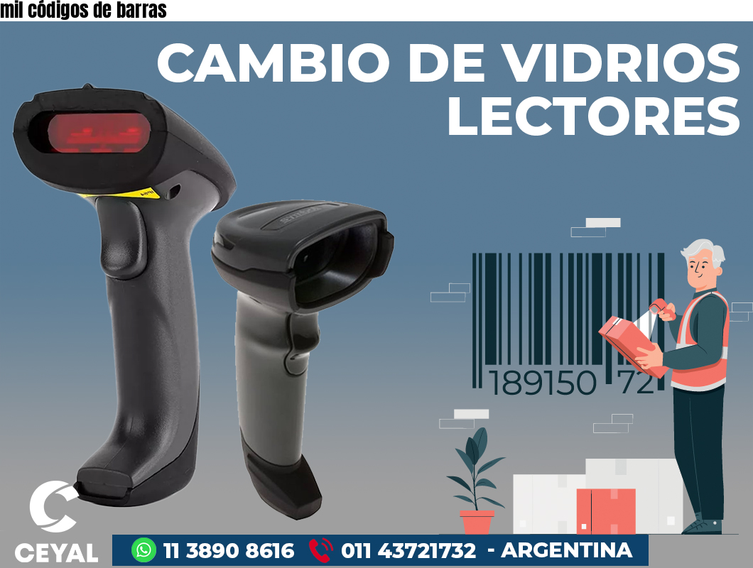 mil códigos de barras
