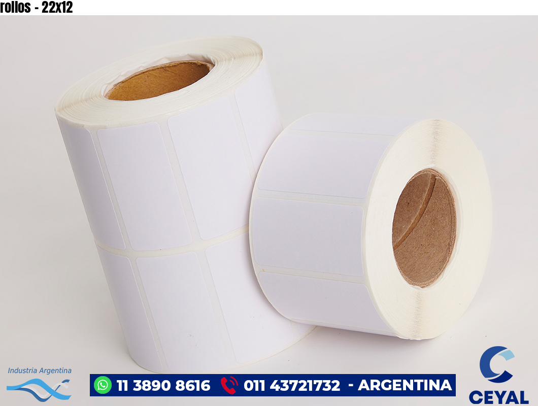 rollos - 22x12