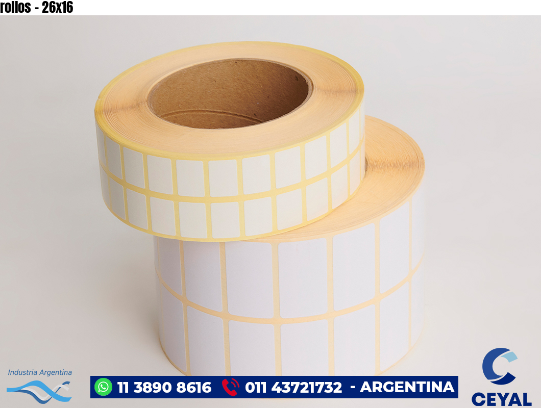 rollos - 26x16