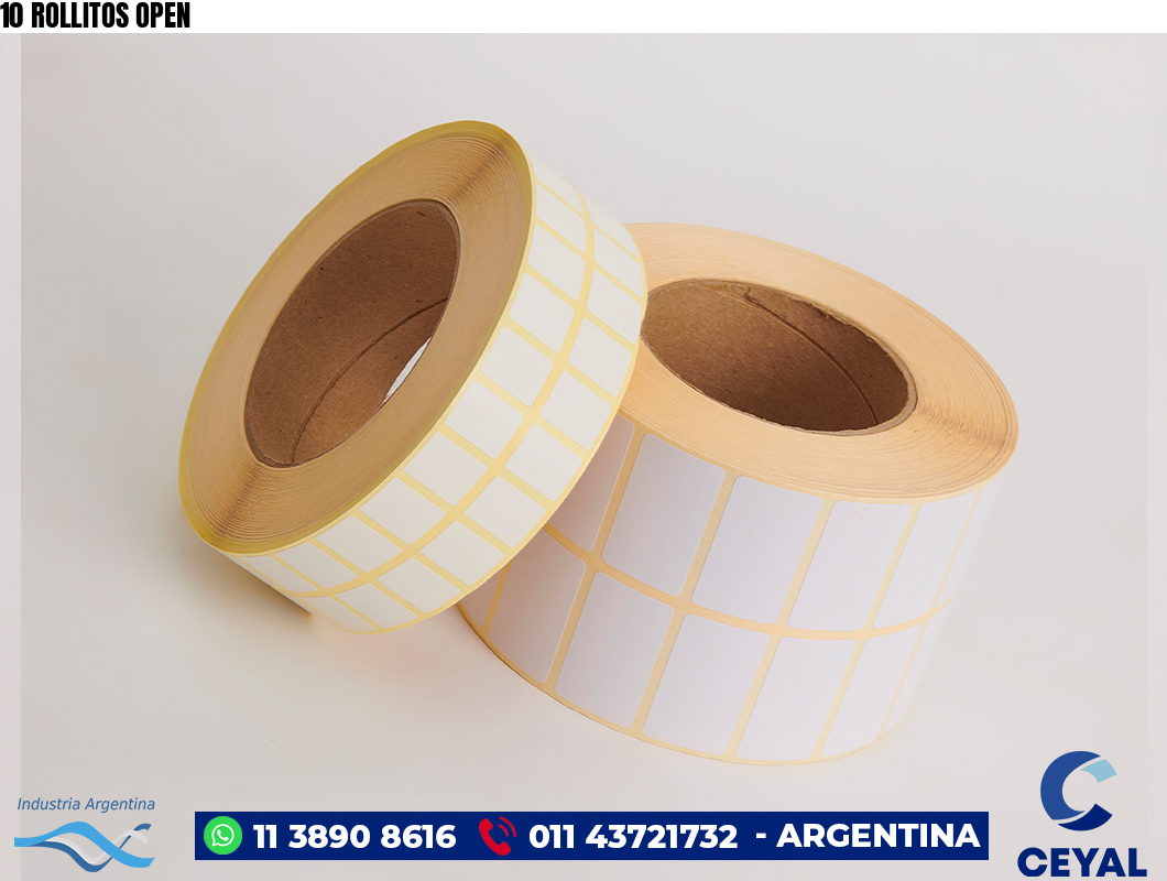 10 ROLLITOS OPEN
