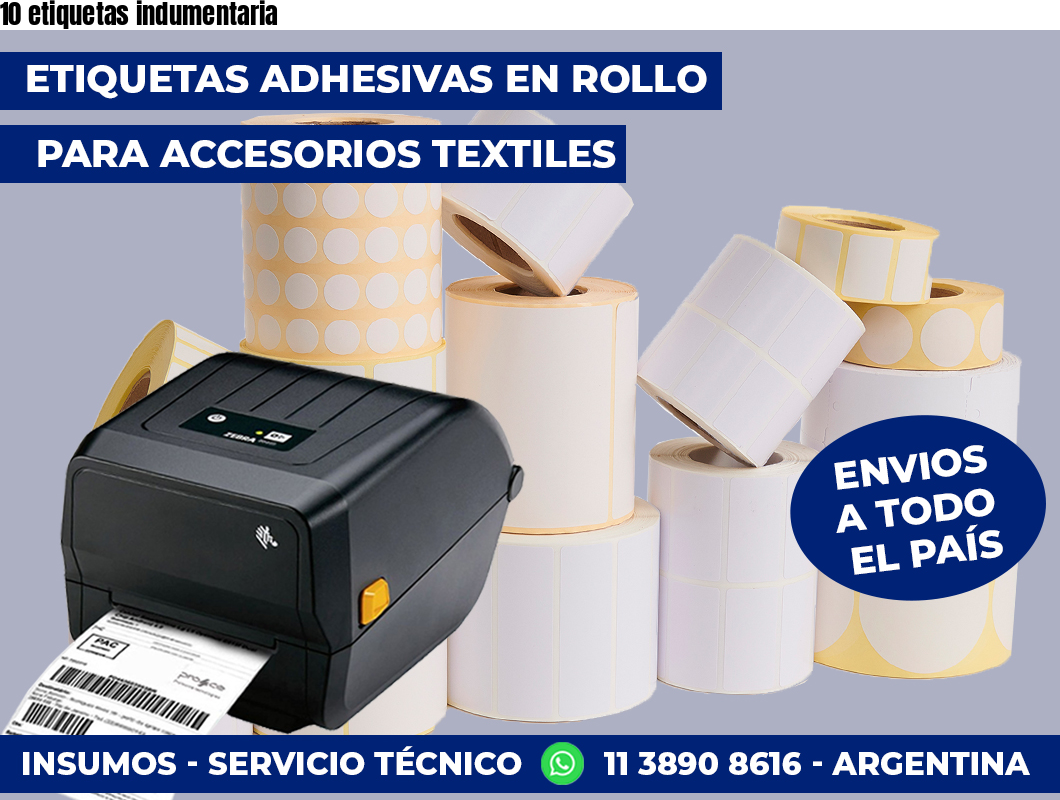 10 etiquetas indumentaria