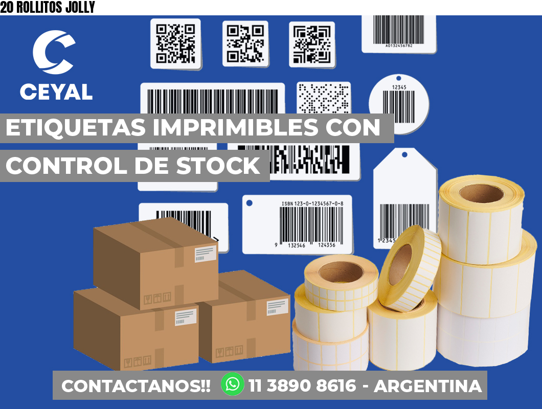 20 ROLLITOS JOLLY