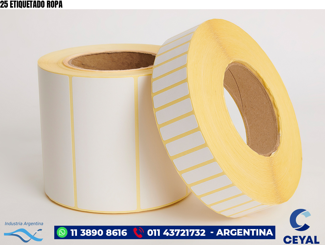 25 ETIQUETADO ROPA