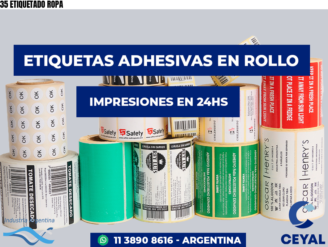 35 ETIQUETADO ROPA