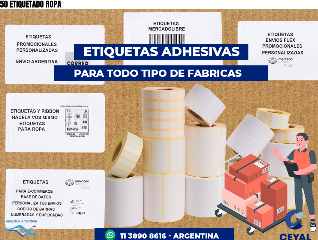 50 ETIQUETADO ROPA