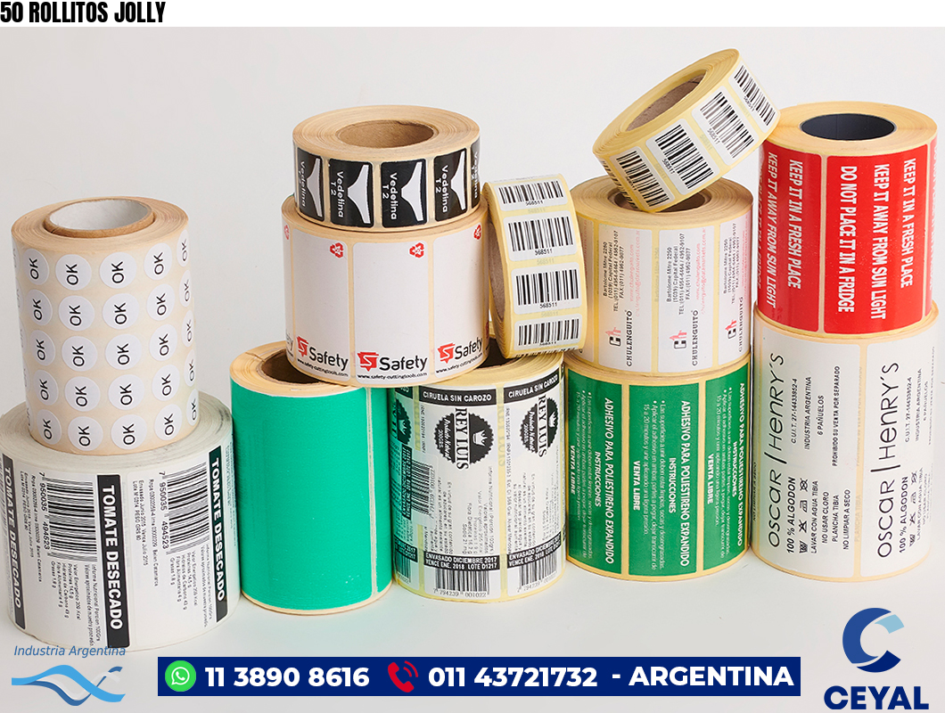 50 ROLLITOS JOLLY