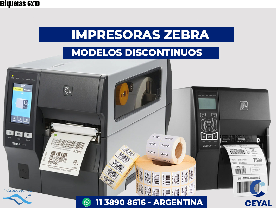 Etiquetas 6x10