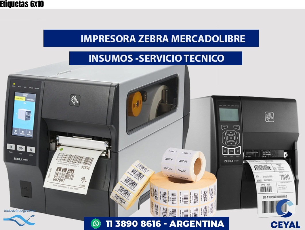Etiquetas 6x10