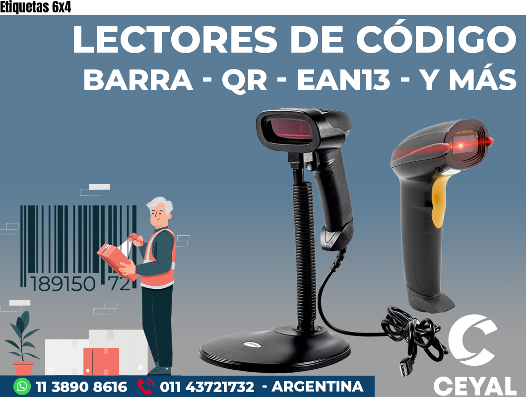 Etiquetas 6x4