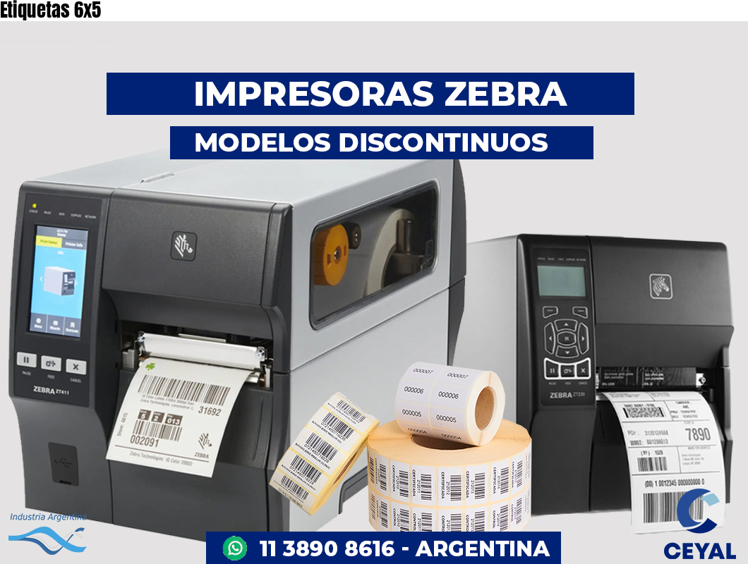 Etiquetas 6x5